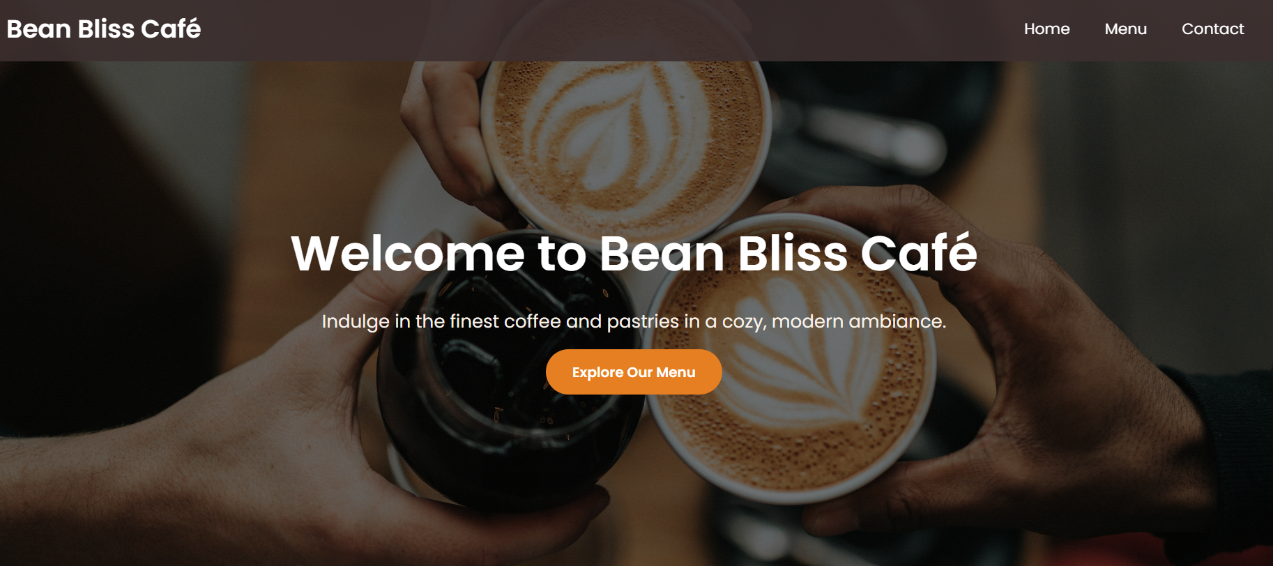 Cafe Website